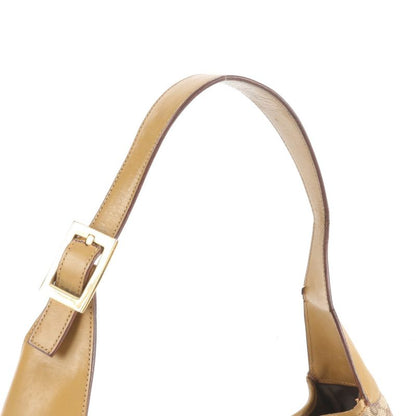 Gucci Control Card Included GG Canvas Jackie Leather Shoulder Bag 001-3306