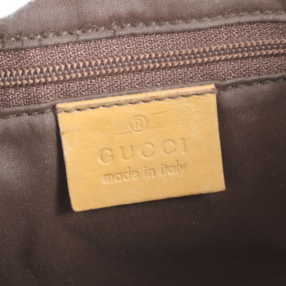 Gucci Control Card Included GG Canvas Jackie Leather Shoulder Bag 001-3306