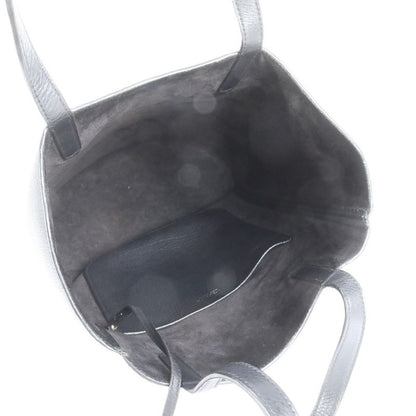 Tiffany & Co Leather Tote Bag With Pouch Shoulder Black A4 Women's Rue Db2-9