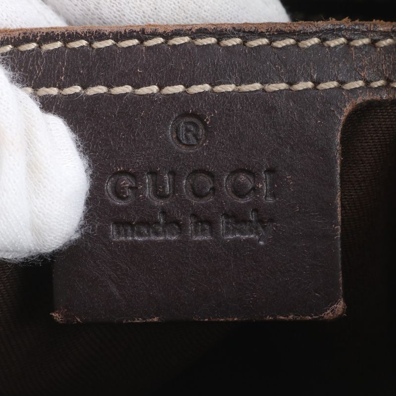 Gucci GG Supreme 201538 Leather Shoulder Bag Crossbody Messenger Commuting