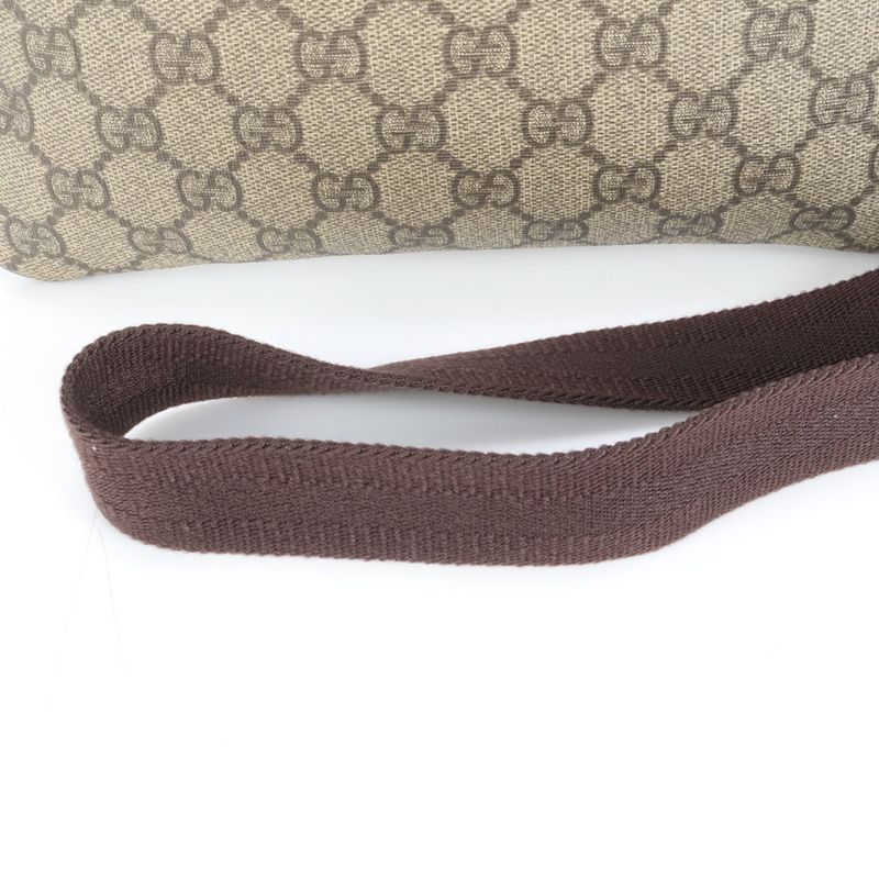 Gucci GG Supreme 201538 Leather Shoulder Bag Crossbody Messenger Commuting