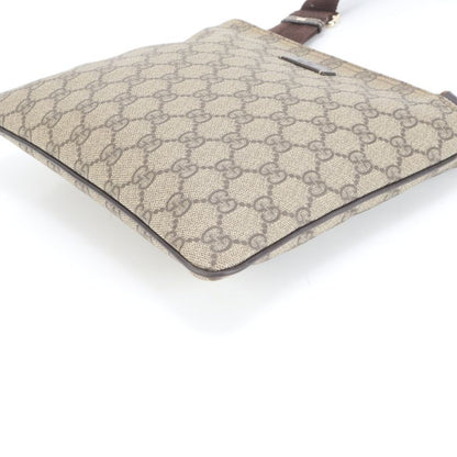 Gucci GG Supreme 201538 Leather Shoulder Bag Crossbody Messenger Commuting