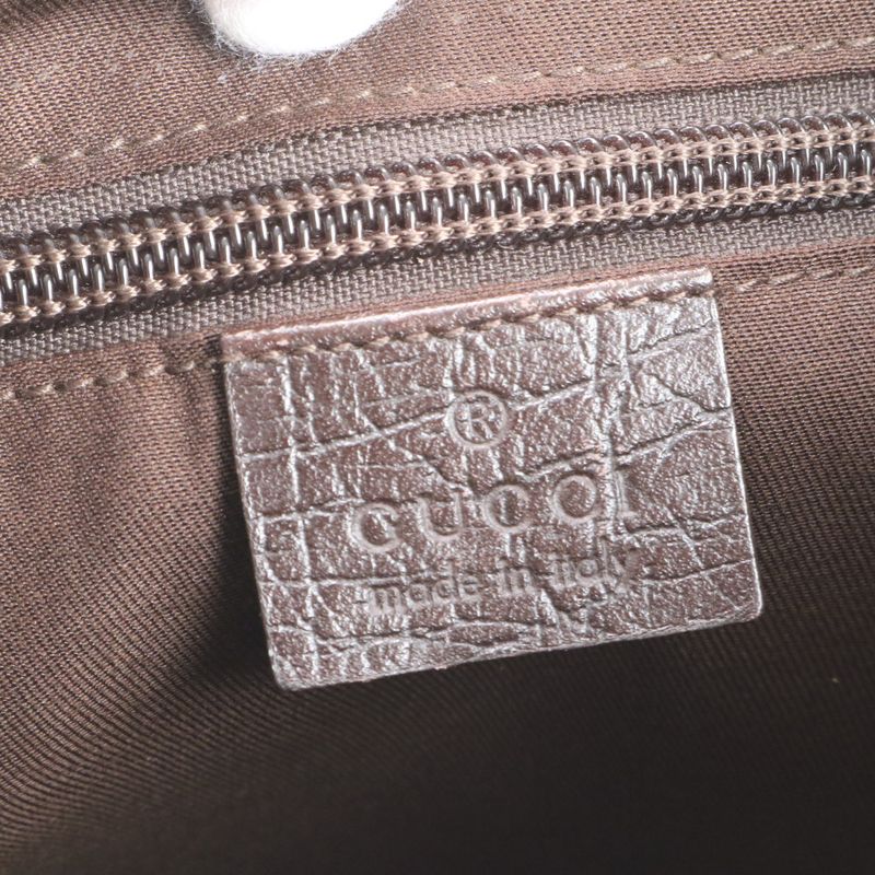 Gucci GG Supreme Leather Shoulder Bag Crossbody Messenger 141626 Brown Genuine