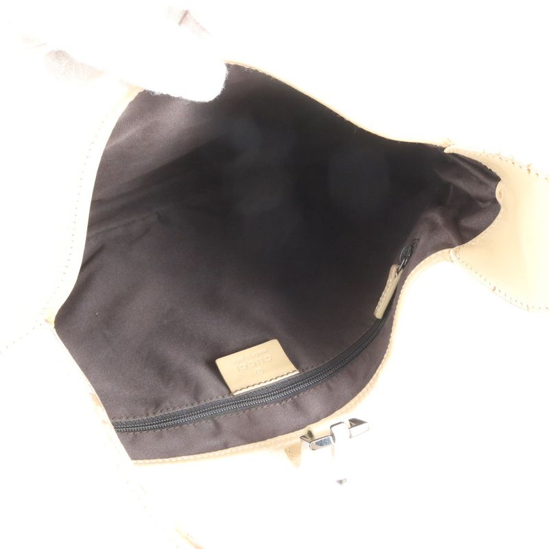 Gucci GG Canvas Jackie 001 3306 Leather Shoulder One Shoulder Bag Shoulder