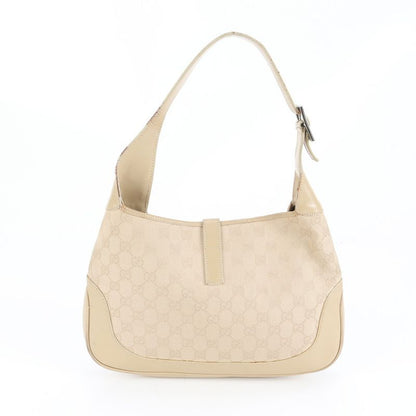 Gucci GG Canvas Jackie 001 3306 Leather Shoulder One Shoulder Bag Shoulder