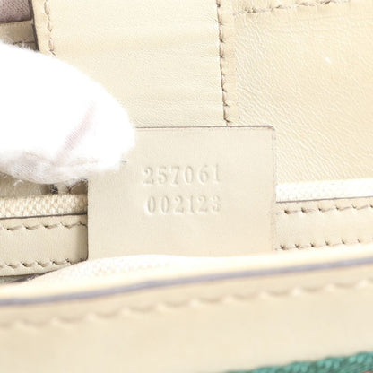 Gucci GG Canvas Mayfair Sherry Line 257061 Leather Shoulder Tote Bag Shoulder