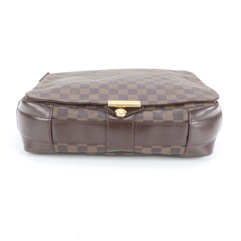 Louis Vuitton Damier Bastille N45258 Leather Shoulder Bag Crossbody Messenger