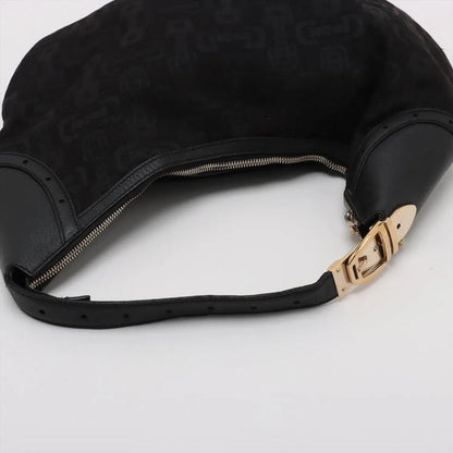 Gucci Horsebit Pattern Hobo 145764 Leather Shoulder Bag Shoulder Hand Genuine