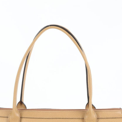 Unused Gucci Sherry Line Leather Tote Bag Shoulder 293599 Hand Beige Ladies Rre