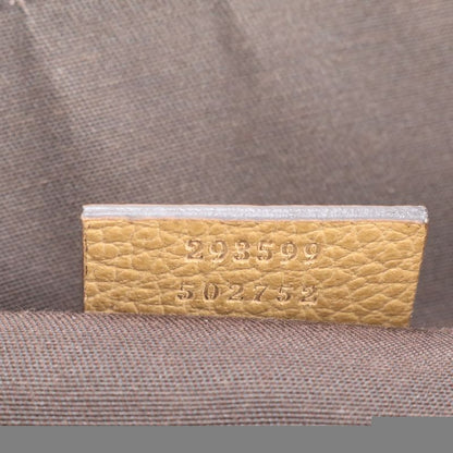 Unused Gucci Sherry Line Leather Tote Bag Shoulder 293599 Hand Beige Ladies Rre