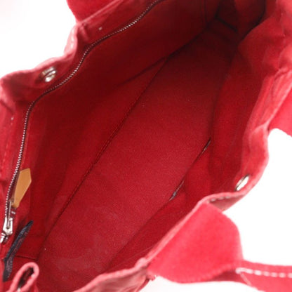 Hermes Deauville PM Canvas Red Women's Handbag