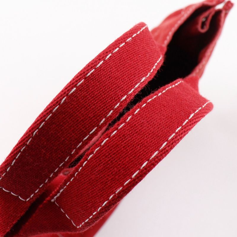 Hermes Deauville PM Canvas Red Women's Handbag