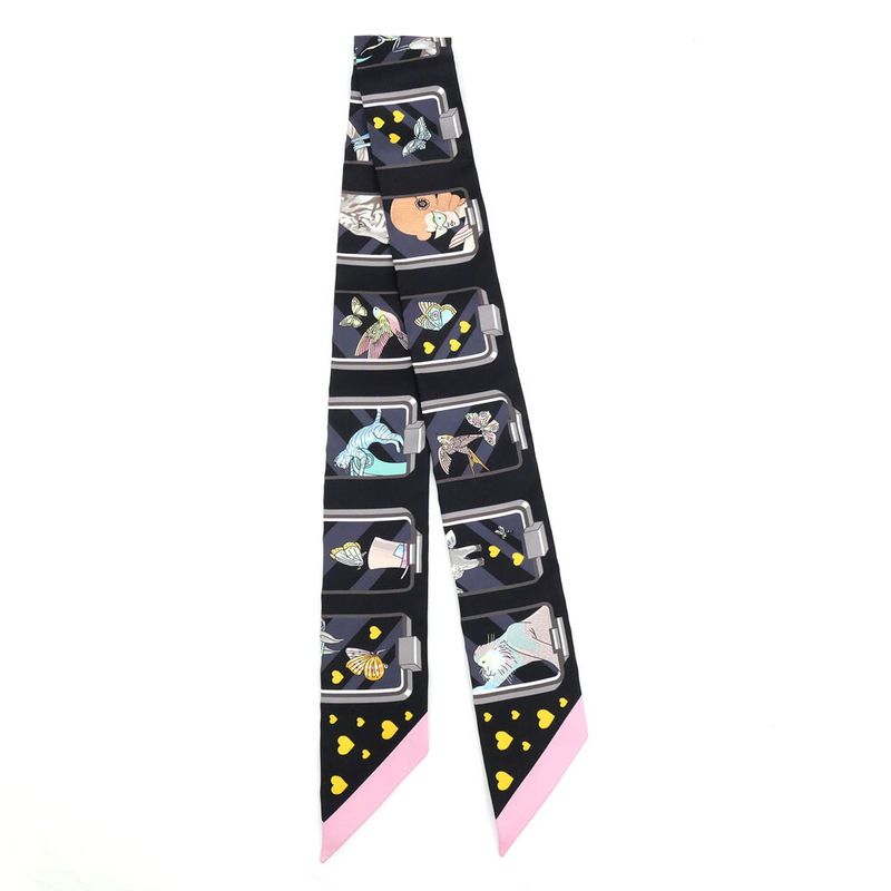 Hermes Twili - Hermes Street - Navy - Multicolor - White Pink Yellow -