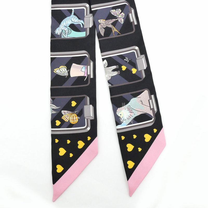 Hermes Twili - Hermes Street - Navy - Multicolor - White Pink Yellow -