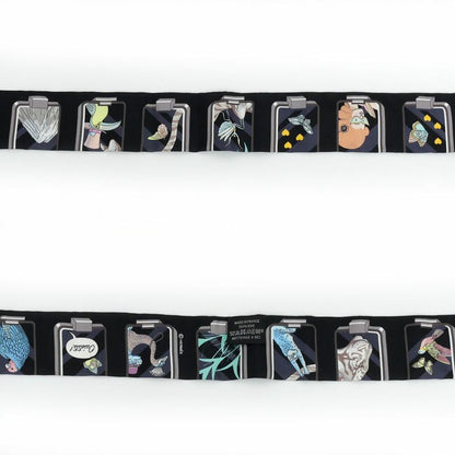 Hermes Twili - Hermes Street - Navy - Multicolor - White Pink Yellow -