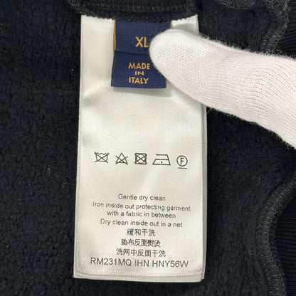 Louis Vuitton Parka Men's Brand Signature Cotton Hoodie Black Ca36929 XL 2022