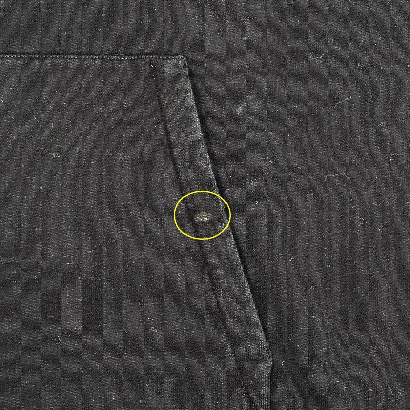 Louis Vuitton Parka Men's Brand Signature Cotton Hoodie Black Ca36929 XL 2022