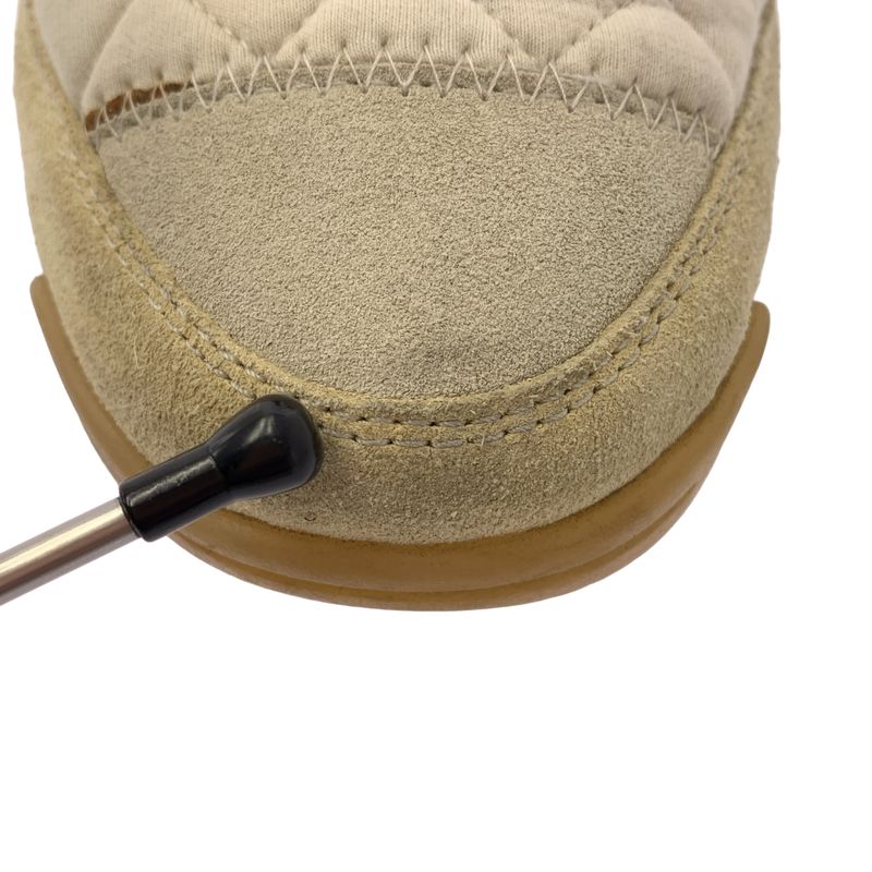 Chanel | G38501 Cocomark Matelasse Quilted Suede Sneakers | 37 | White | Ladies