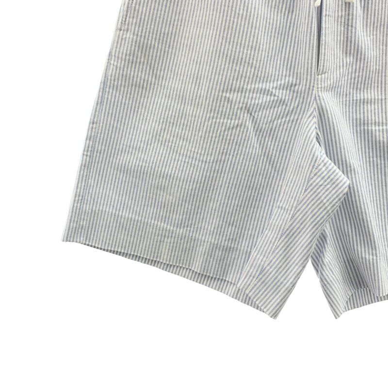 Gucci | 2021aw | LES Pommes Striped Shorts | 48 | Blue White | Men's