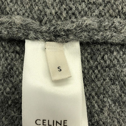 Celine | Eddy Period Wool Turtleneck Knit | S | Gray | Ladies
