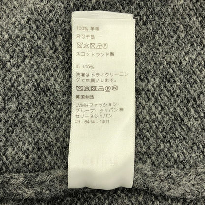 Celine | Eddy Period Wool Turtleneck Knit | S | Gray | Ladies