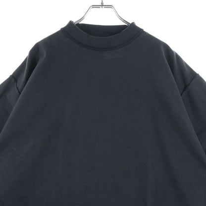 Balenciaga Inside Out Crew Neck Short Sleeve T-Shirt Cut and Sewn Black 787358