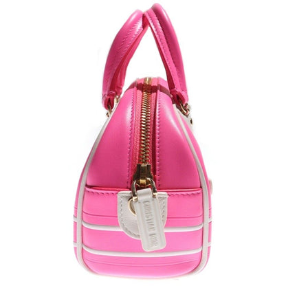 Christian Dior Vibe Mini Beau Ring Bag 2way Logo Leather Handbag Shoulder Bag