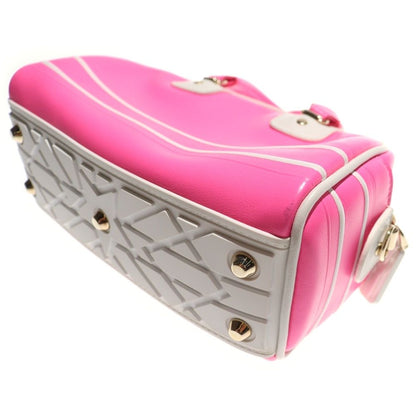 Christian Dior Vibe Mini Beau Ring Bag 2way Logo Leather Handbag Shoulder Bag