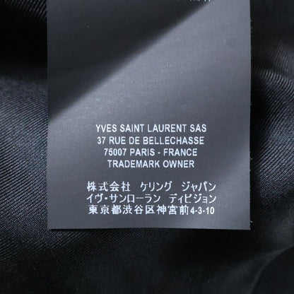 Saint Laurent Paris 20ss Notch Lapel 2b Tailored Jacket 510213 Y404w Black