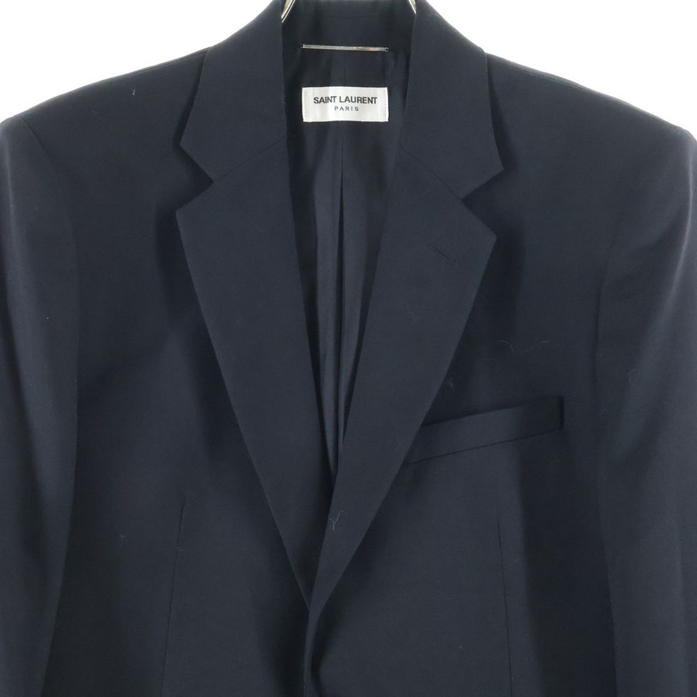 Saint Laurent Paris 20ss Notch Lapel 2b Tailored Jacket 510213 Y404w Black