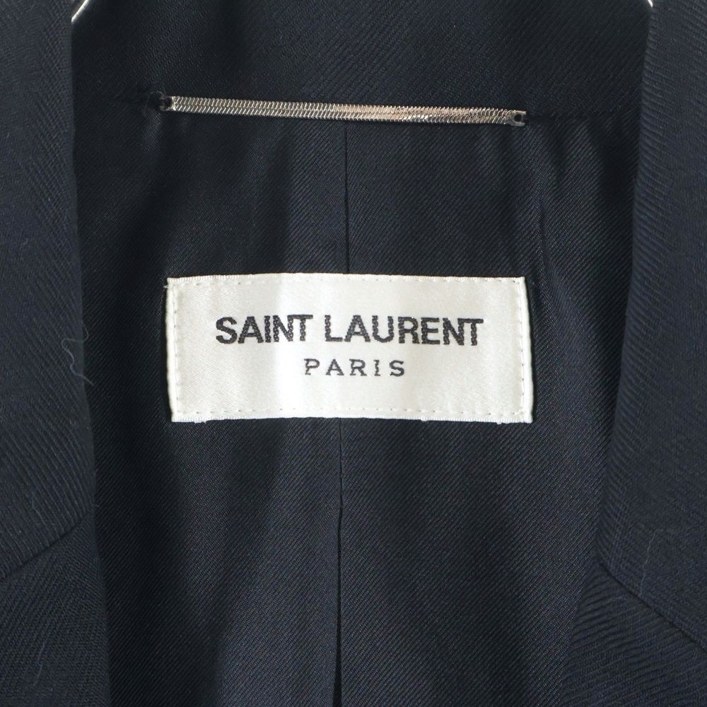 Saint Laurent Paris 20ss Notch Lapel 2b Tailored Jacket 510213 Y404w Black