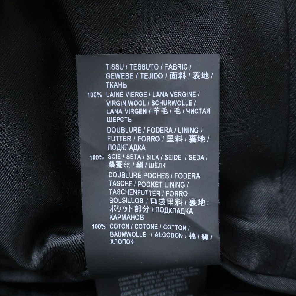 Saint Laurent Paris 20ss Notch Lapel 2b Tailored Jacket 510213 Y404w Black