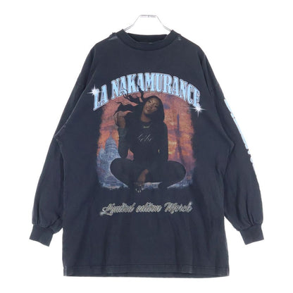 Balenciaga Music Aya Nakamura Merch Long-Sleeve T-Shirt Oversize D Aya Nakamura