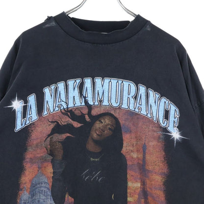 Balenciaga Music Aya Nakamura Merch Long-Sleeve T-Shirt Oversize D Aya Nakamura