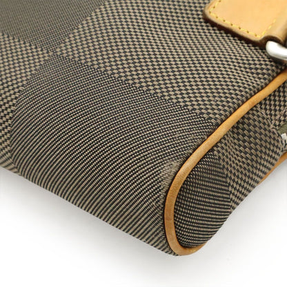 LOUIS VUITTON Damier Geant Acrobat Body Bag Waist Bag Canvas Leather Tail Khaki