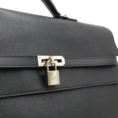 Hermes Kelly Depeche 38 Business Bag Briefcase Documents Purse Leather Epson