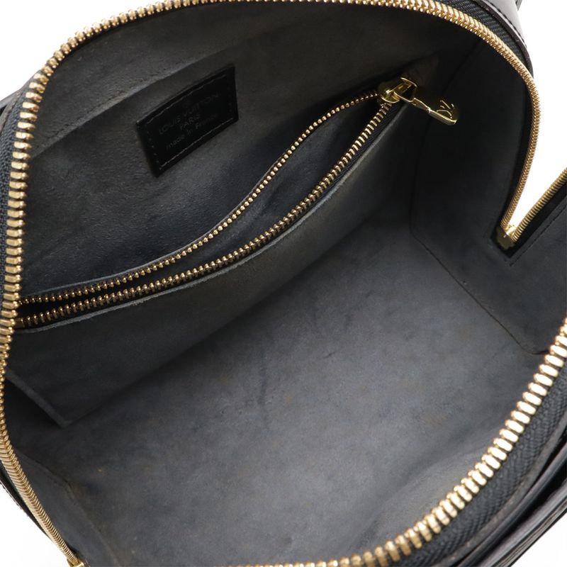 Louis Vuitton Epi Pont Neuf Handbag Leather Noir Black Gold Hardware M52052