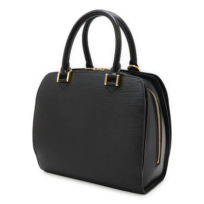 Louis Vuitton Epi Pont Neuf Handbag Leather Noir Black Gold Hardware M52052