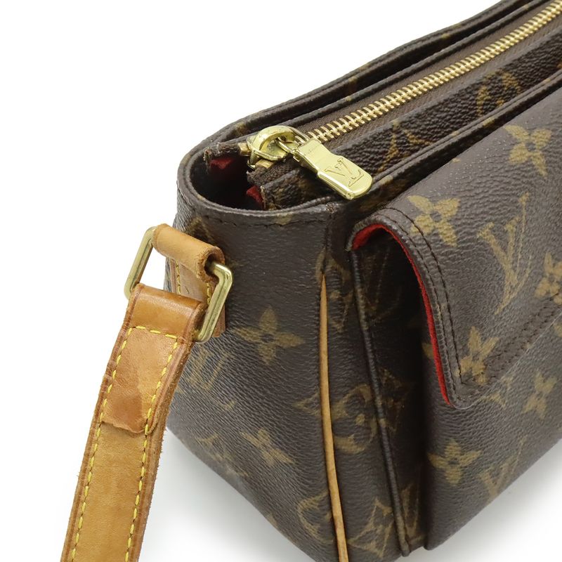 Louis Vuitton Monogram Vivacite PM Shoulder Bag Pochette Mini Bag Crossbody