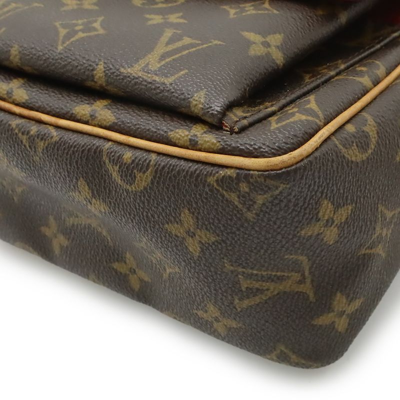 Louis Vuitton Monogram Vivacite PM Shoulder Bag Pochette Mini Bag Crossbody