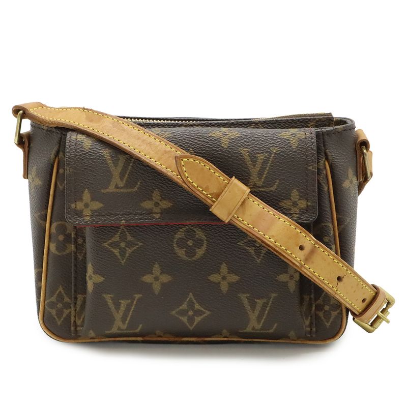 Louis Vuitton Monogram Vivacite PM Shoulder Bag Pochette Mini Bag Crossbody