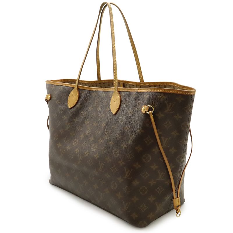 Louis Vuitton Monogram Neverfull GM Tote Bag Shoulder Bag Large Tote Semi-should
