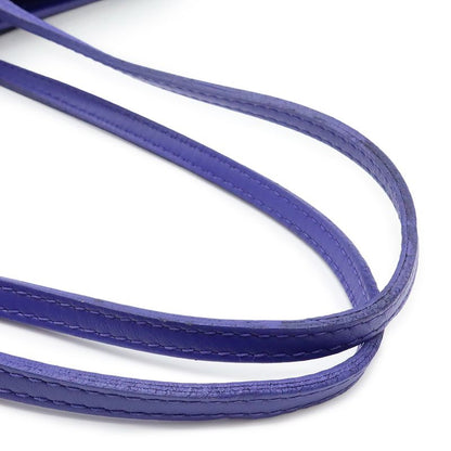 Louis Vuitton Epi Neverfull MM Tote Bag Shoulder Bag Leather Fig Purple Pouch