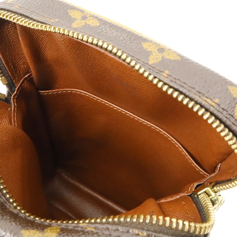 Louis Vuitton Monogram Amazon Shoulder Bag Pochette Crossbody No Stickiness