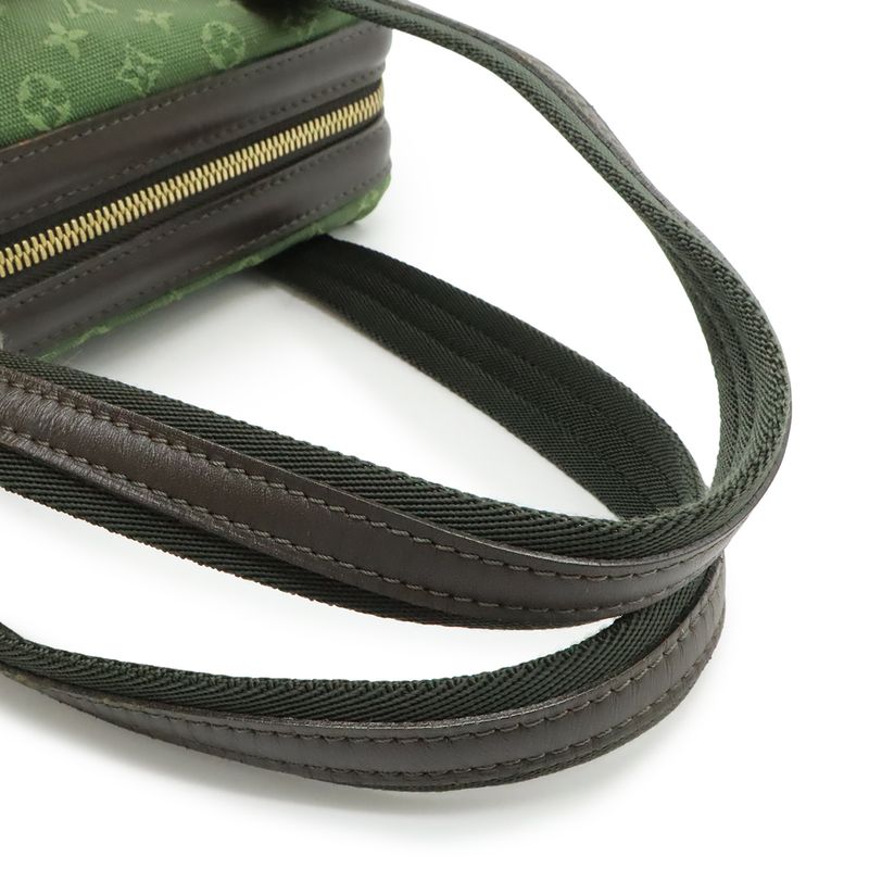 Louis Vuitton Monogram Mini Josephine PM Handbag Canvas Leather TST Khaki Green