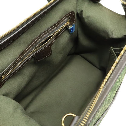 Louis Vuitton Monogram Mini Josephine PM Handbag Canvas Leather TST Khaki Green