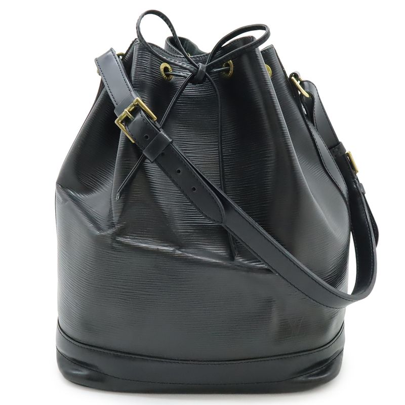 Louis Vuitton Epi Noe Shoulder Bag One Shoulder Semi-shoulder Drawstring Noir