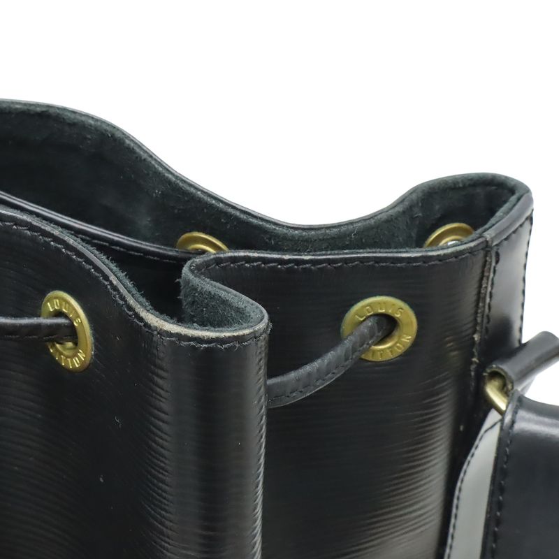 Louis Vuitton Epi Noe Shoulder Bag One Shoulder Semi-shoulder Drawstring Noir