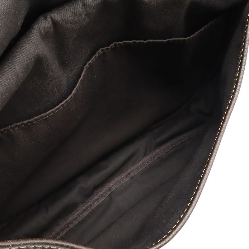 Louis Vuitton Monogram Mini Lin Saumur 30 Shoulder Bag Crossbody Canvas Leather