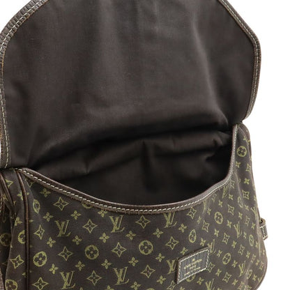 Louis Vuitton Monogram Mini Lin Saumur 30 Shoulder Bag Crossbody Canvas Leather